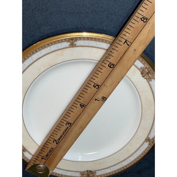 Noritake Chavot Gold Bone China Bread & Butter Plate Japan - Picture 5 of 5